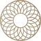 Ekena Millwork Cannes Wood Fretwork Pierced Ceiling Medallion, Hickory, 34"OD x 11 5/8"ID x 1/4"T CMWP34X34X0250CNHI - alternate 2